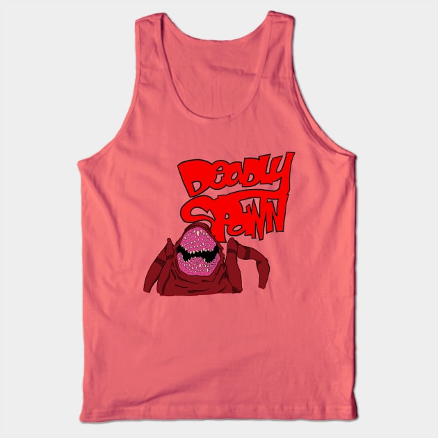 the Deadly Spawn Tank Top by Movie Timelines